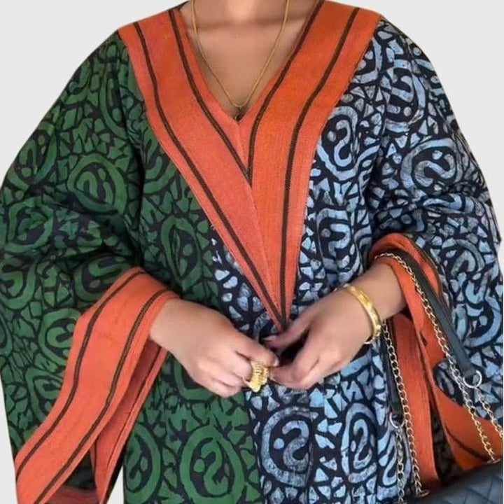 שמלת מקסי טוניקה של עדי