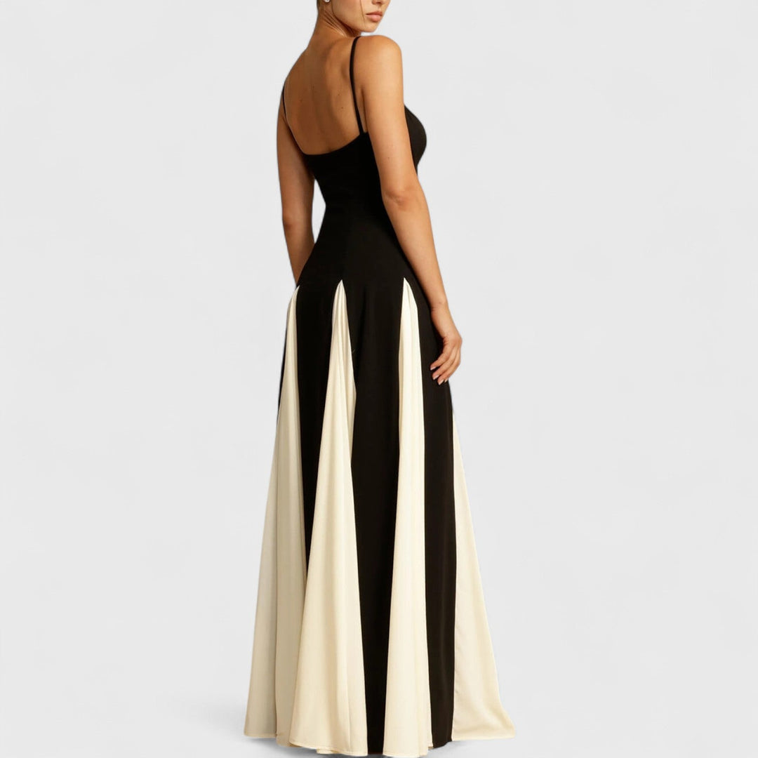 שמלת מקסי טול עם פאנלים של טליה