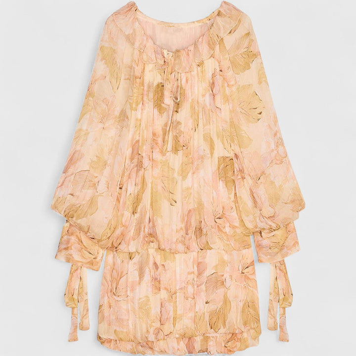 שמלת מיני פרפר של שני