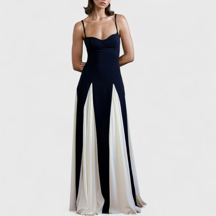 שמלת מקסי טול עם פאנלים של טליה