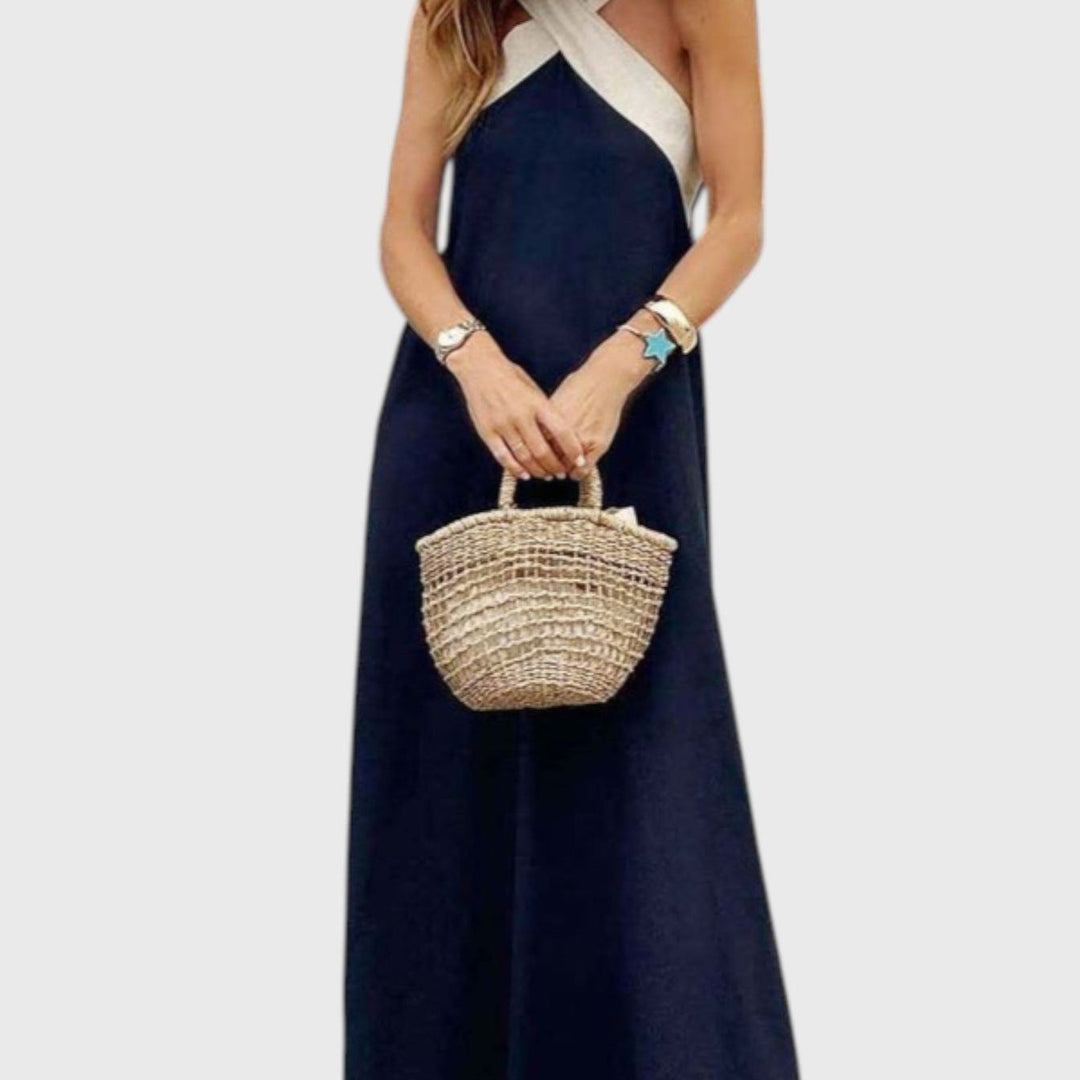 שמלת שירה עם צווארון צלב