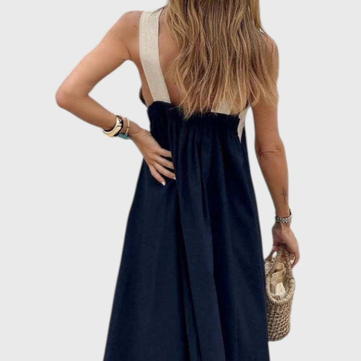 שמלת שירה עם צווארון צלב