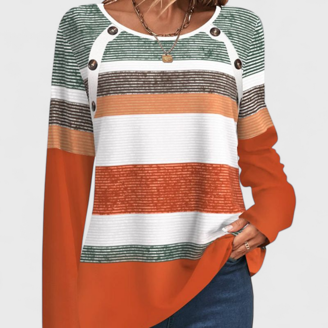 סוודר אופנתי של אביב