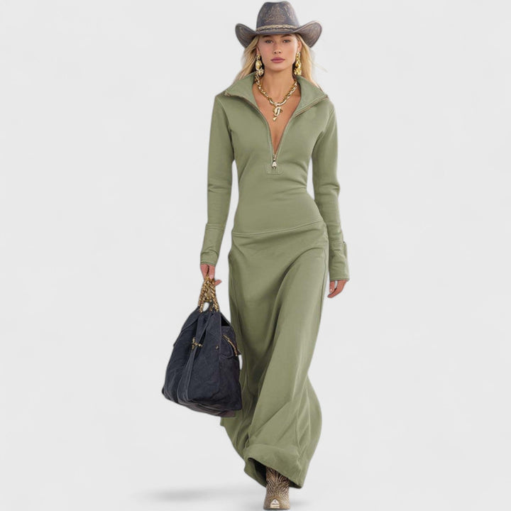 שמלת מקסי ספורטיבית אלגנטית של Eden