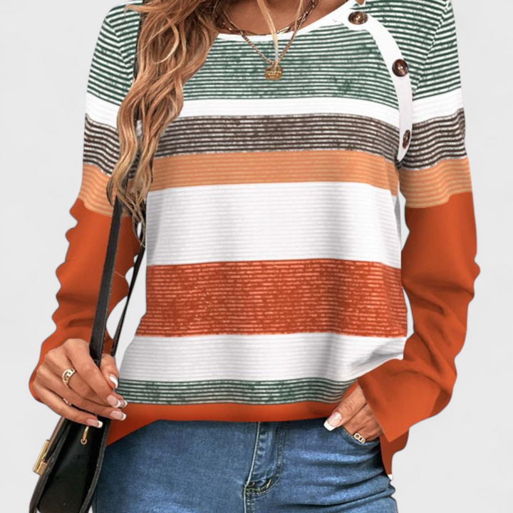 סוודר אופנתי של אביב