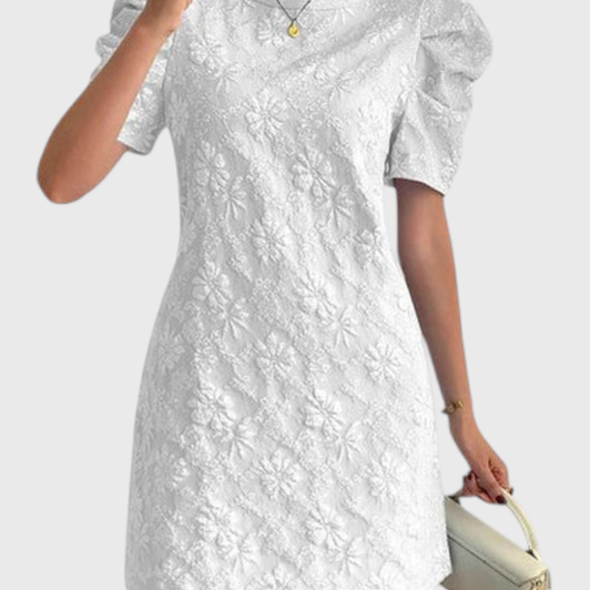 שמלת מידי פרחונית אלגנטית של מאיה