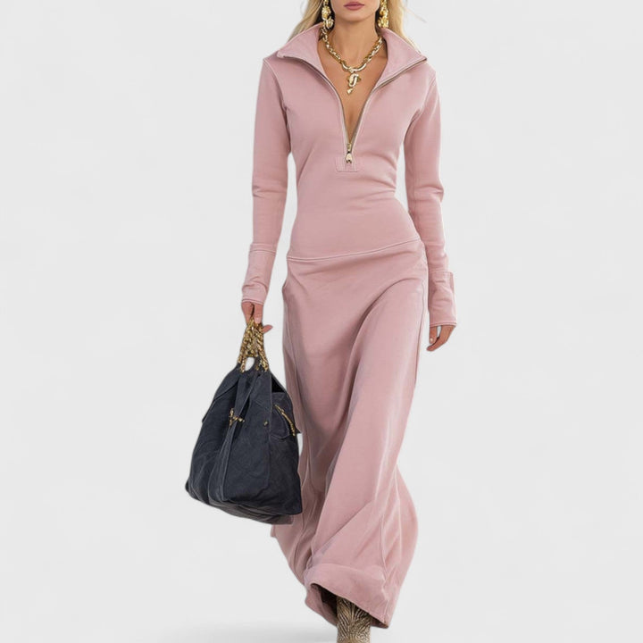 שמלת מקסי ספורטיבית אלגנטית של Eden