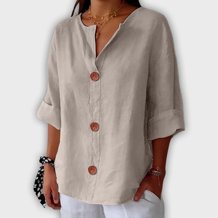 חולצת מלין קלילה ואוורירית לאביב וקיץ