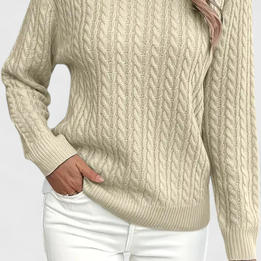 סוודר סריג קלאסי של ליאור