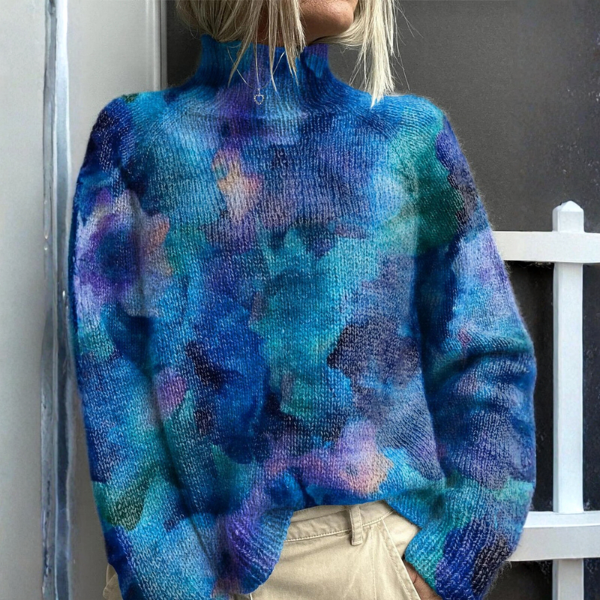 סוודר רך ונושם עם עיצוב אלגנטי