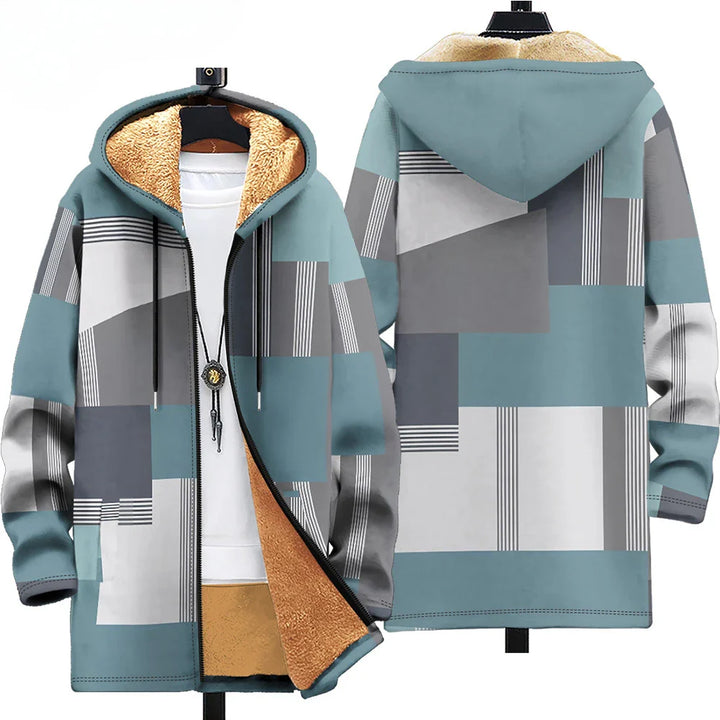 קרדיגן אמנותי נוח עם עיצוב נועז