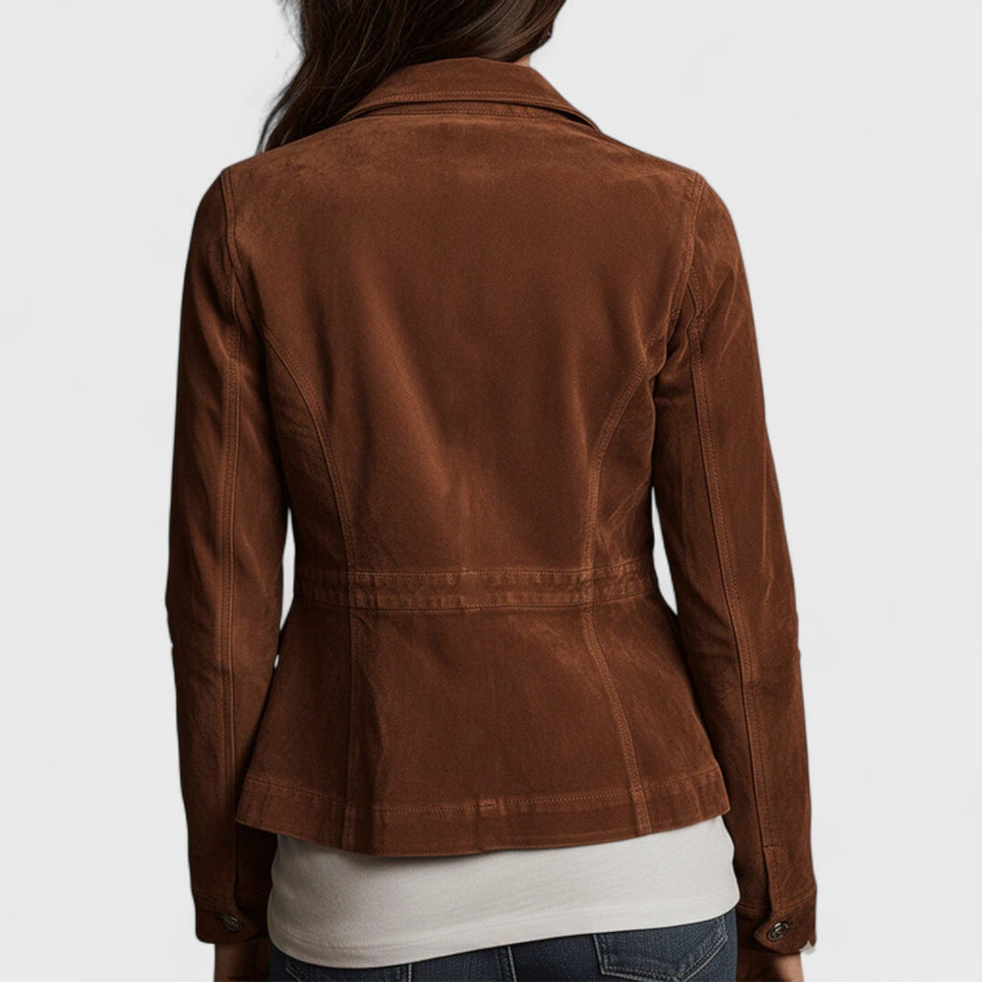 ז'קט זמש וינטג' של Eden