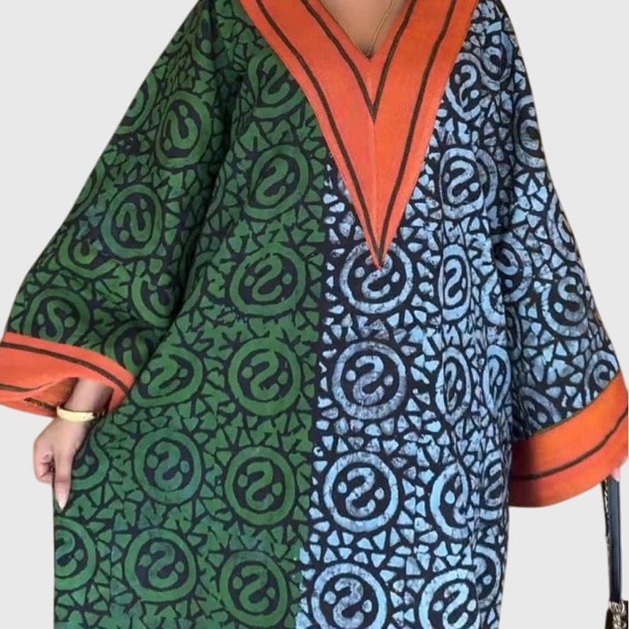 שמלת מקסי טוניקה של עדי