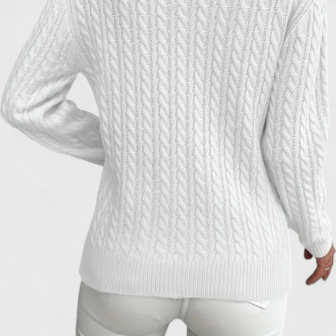 סוודר סריג קלאסי של ליאור