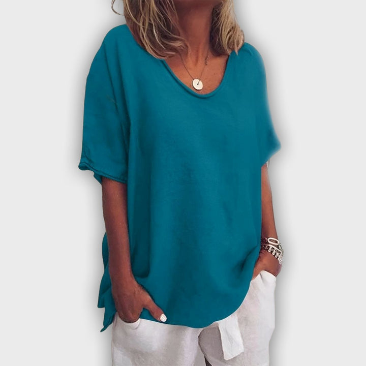 חולצת סאלי נוחה ואלגנטית לכל אירוע