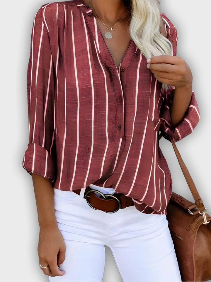 חולצת לינאה אלגנטית ורב-תכליתית