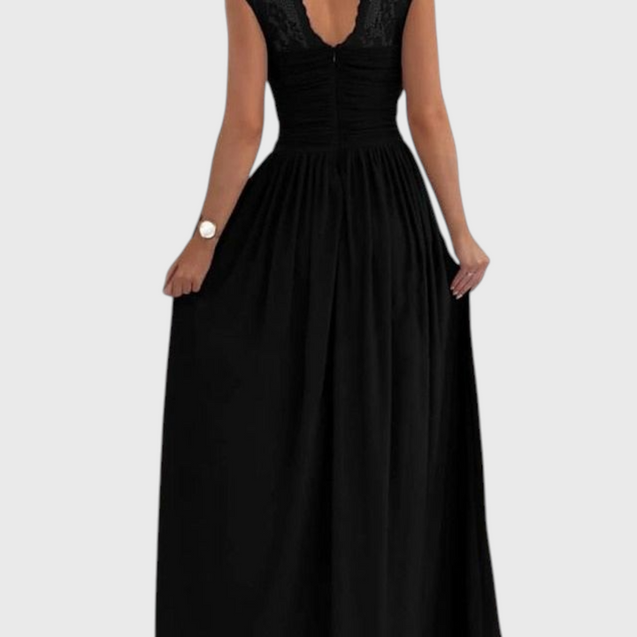 שמלת מקסי תחרה של מיכל