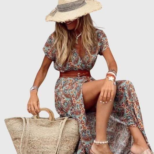 שמלת פרחונית בוהו של ליהי