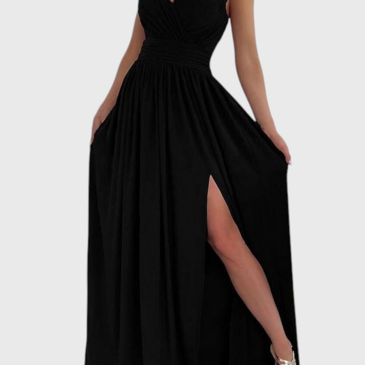 שמלת מקסי תחרה של מיכל