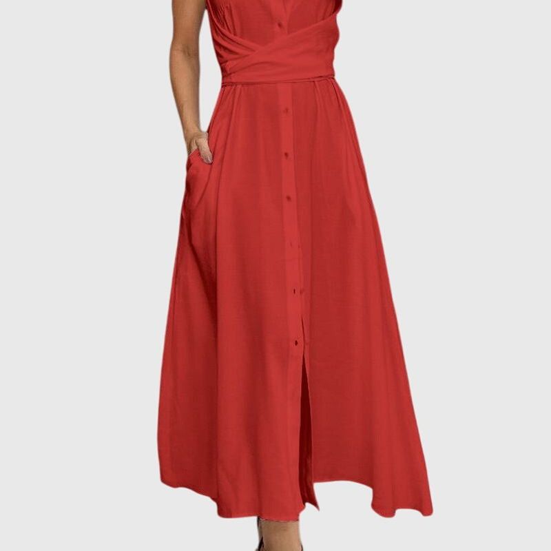 שמלת מידי קלאסית של תמר