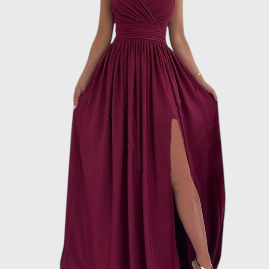 שמלת מקסי תחרה של מיכל