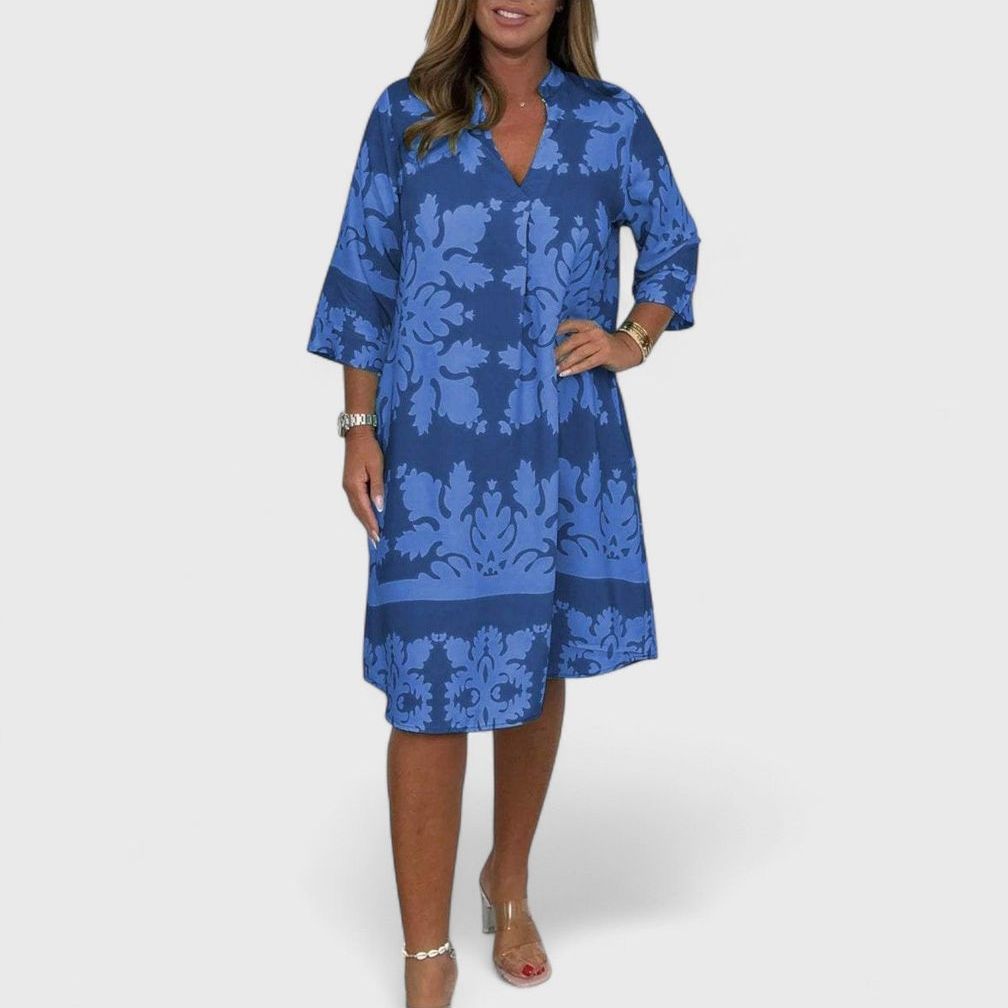 שמלת אביב זוהרת של יעל