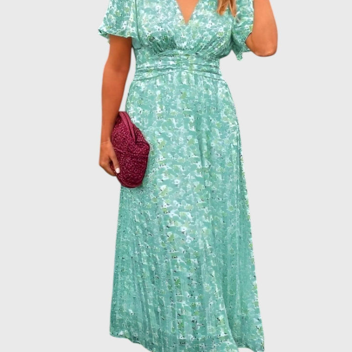 שמלת פרחונית של אמלי