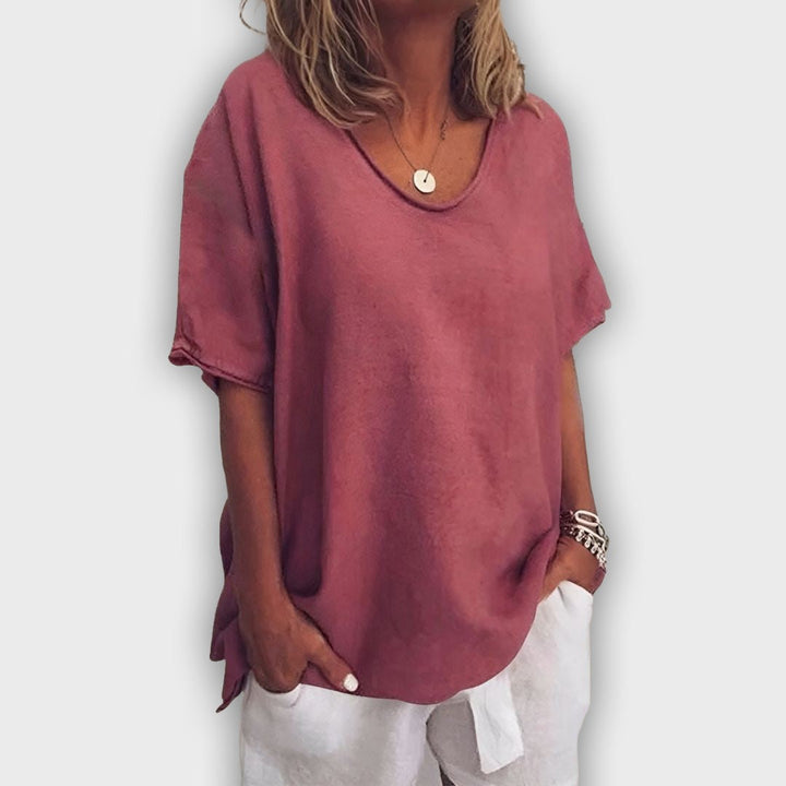 חולצת סאלי נוחה ואלגנטית לכל אירוע