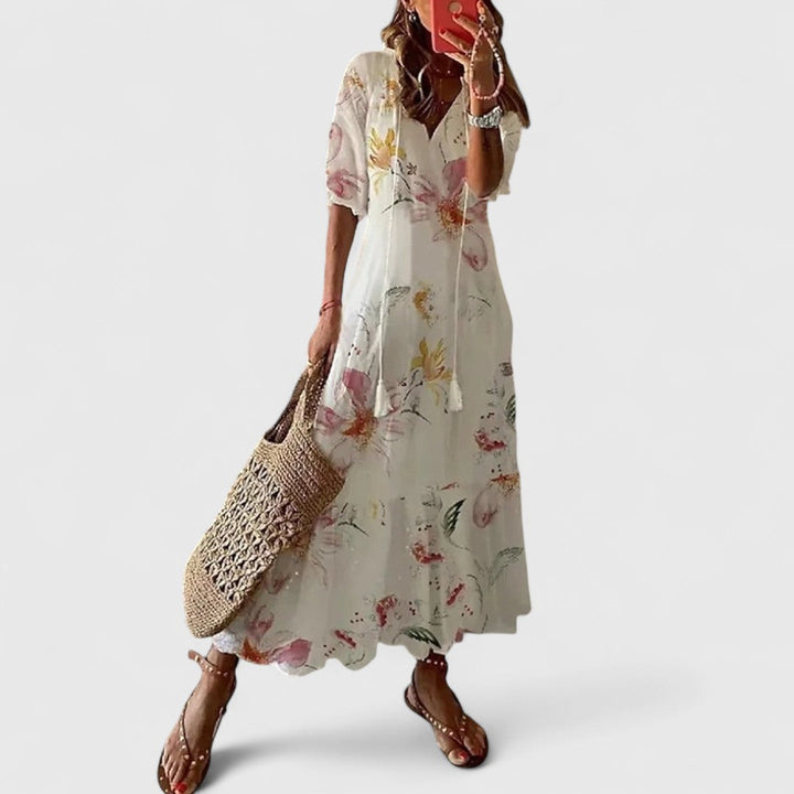 שמלת מקסי בוהו של מירב