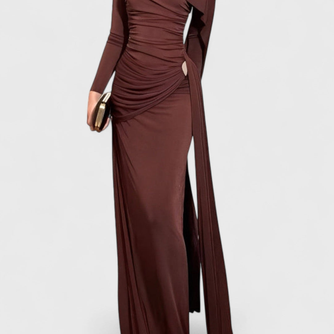 שמלת מקסי זורמת של גל