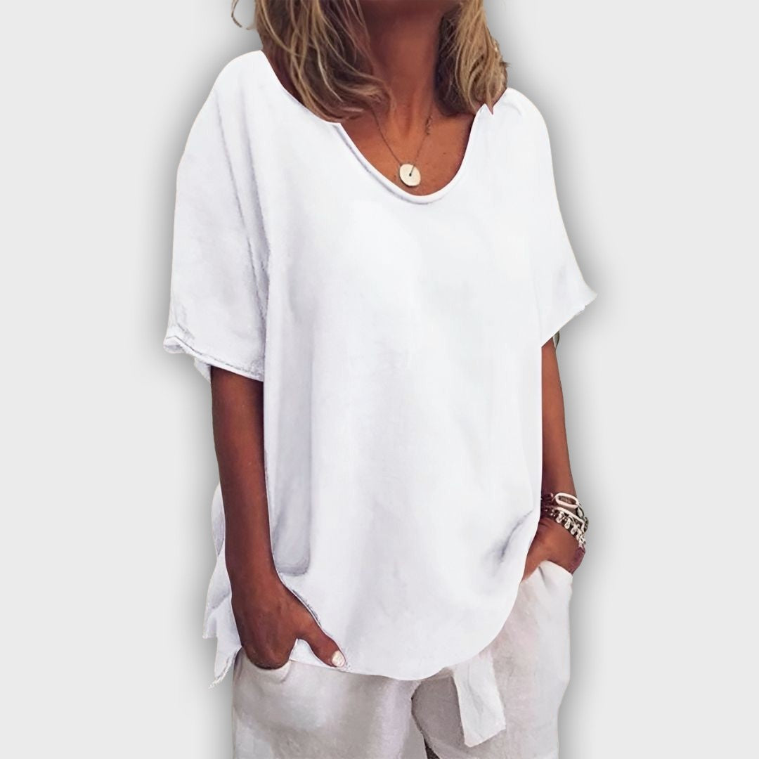 חולצת סאלי נוחה ואלגנטית לכל אירוע